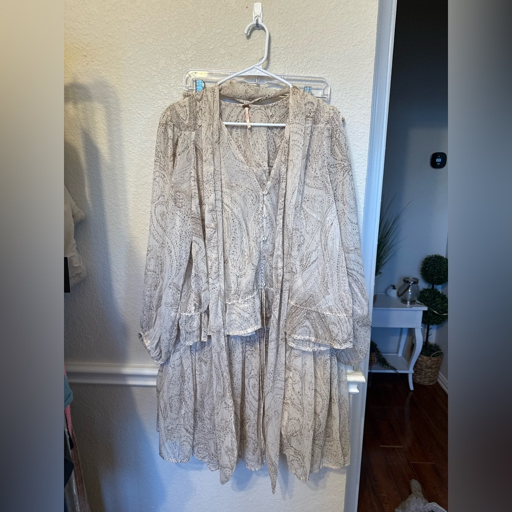 Large two piece set free people beach preloved - Picture 13 of 16